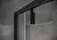 Душевая дверь NSKK3-100 черный + Transparent