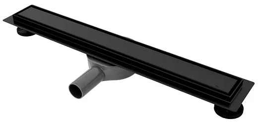 Душевой лоток с решеткой Rea Neo&Pure 500 N PRO Black черный