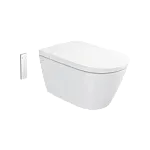Унитаз подвесной умный VitrA V-Care 3 Base крышка микролифт, с функцией биде, пульт ДУ, белый, 7777B403-6377