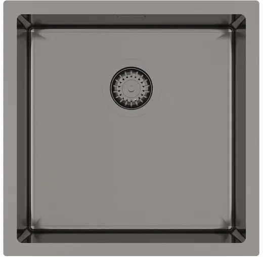 Мойка кухонная AquaSanita Steel DER 100 X-T graphite