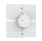 Смеситель для душа Hansgrohe ShowerSelect Comfort E 15572700 термостатический матовый белый