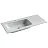 Раковина Ceramicanova Grace CN7014 встраиваемая, 101 х 45.7 см, левая, белый, сантехфарфор