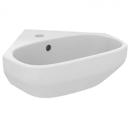 Умывальник для рук угловой Ideal Standard i.life A 45х41см с отверстием под смеситель, T471101
