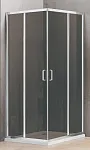 Душевой уголок Adema Glass Line Vierkant 90 тонированное стекло