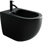 Биде Ceramicanova Metropol CN4005MB, напольное, цвет черный матовый, сантехфарфор