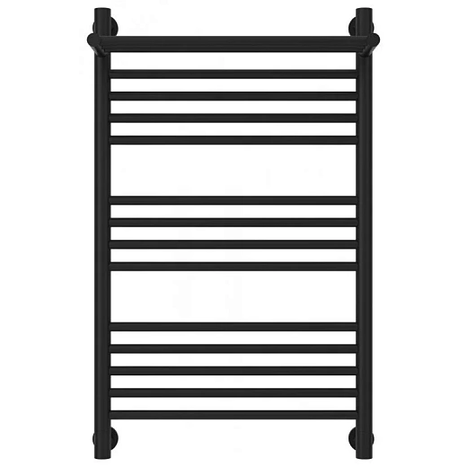 Полотенцесушитель водяной Сунержа Богема+ 31-0223-8050, 800x500, с полкой, цвет матовый черный