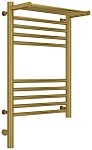 Полотенцесушитель электрический Сунержа Богема 3.0 600x400 с полкой, состаренная латунь, L/R Полотенцесушитель электрический Сунержа Богема 3.0 600x400 с полкой, состаренная латунь, L/R
