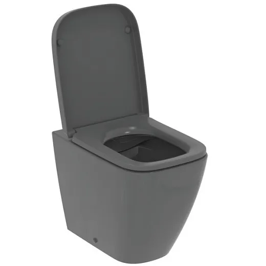 Унитаз напольный безободковый соло Ideal Standard i.life B T461658, технология RimLS+