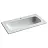 Раковина Ceramicanova Grace CN7019, 91 см, сантехфарфор, белый