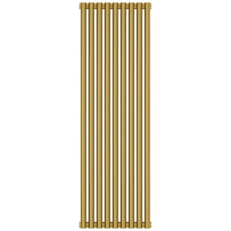 Радиатор трубчатый Сунержа Эстет-00, 9 секций, боковое подключение, цвет золото, 03-0332-1209