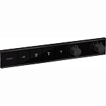 Смеситель для душа Hansgrohe RainSelect 15382670, 4 потребителя, термостатический, черный матовый Смеситель для душа Hansgrohe RainSelect 15382670, 4 потребителя, термостатический, черный матовый