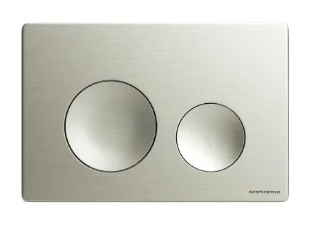 Клавиша смыва Ceramicanova Balance Circle CN12-001BN, механическая, брашированный никель