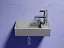 Умывальник подвесной Ceramicanova Element прямоугольный 410х225х105мм чаша слева, CN6051LMH