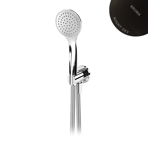 Душевой гарнитур Bruma Coral 1455916NS Night Sky черный матовый