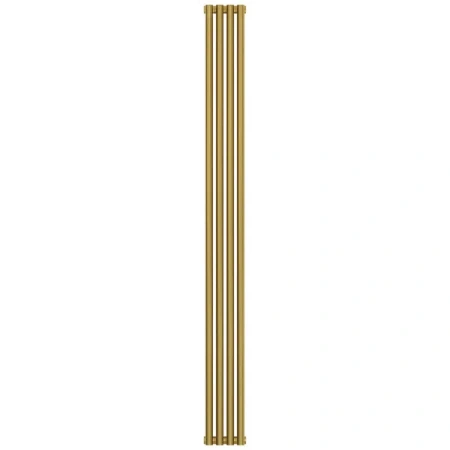 Радиатор трубчатый Сунержа Эстет-11, 4 секции, боковое подключение, цвет золото, 03-0302-1804 Радиатор трубчатый Сунержа Эстет-11, 4 секции, боковое подключение, цвет золото, 03-0302-1804