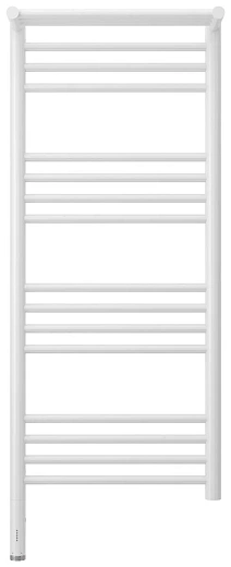 Полотенцесушитель электрический Сунержа Богема 3.0 1000 x 400 с полкой, ширина 43.2 см, высота 112.4 см, белый, L/R
