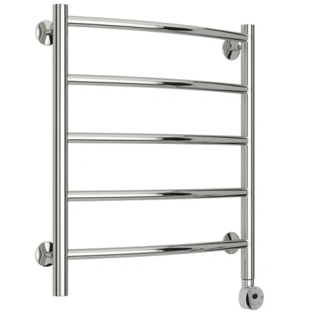 Полотенцесушитель электрический Стилье Формат 12, 50/60, 600x500, ТЭН справа, хром, 00512-6050