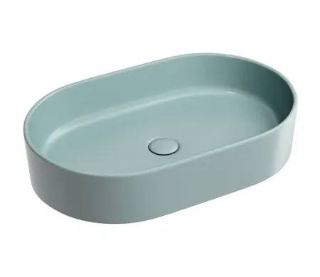Умывальник Ceramicanova Element CN6048MLG 60см сантехфарфор зеленый матовый, CN6048MLG