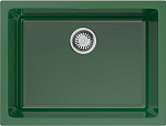 Кухонная мойка из керамики Omoikiri Okinoshima 61-U/I-RG Matt Natceramic/royal green Кухонная мойка из керамики Omoikiri Okinoshima 61-U/I-RG Matt Natceramic/royal green