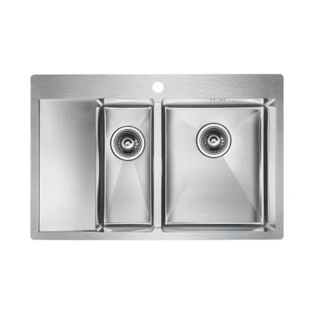 Кухонная мойка PAULMARK KRONER 78/2SF PM227851-BSR