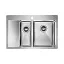 Кухонная мойка PAULMARK KRONER 78/2SF PM227851-BSR