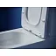 Напольный унитаз Ceramicanova Metropol CN4001T, безободковый, смыв торнадо, сиденье микролифт, белый