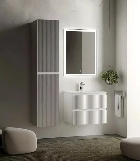 Тумба под раковину Sancos Snob R SNR60W 60 см подвесная, Bianco