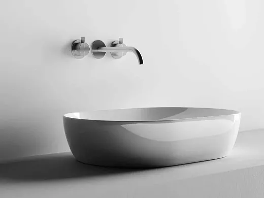 Умывальник Ceramicanova CN5009 60х41.5х13.5см накладной овальный без перелива, CN5009
