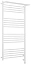 Полотенцесушитель электрический Сунержа Богема 3.0 1200x600 с полкой, белый, L/R