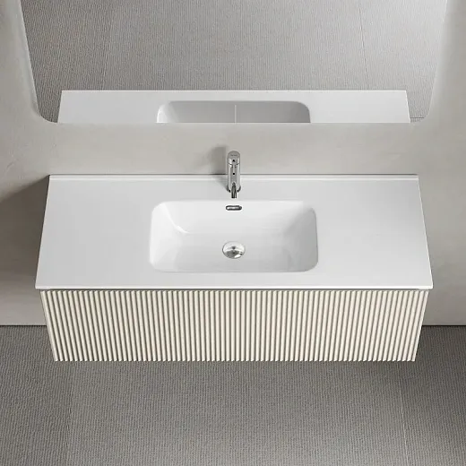 Тумба под раковину Sancos SNOB R 1.0, SNR1.0120CE, 120 см, подвесная, Beige Soft