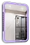 Зеркало Raval Сигма 55х80 сенсор RGB Бегущий свет, Sgm.02.550x800.RGB/W/RL
