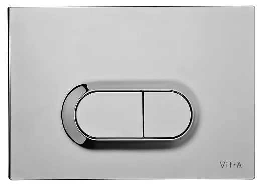 Кнопка смыва для инсталляций VitrA Loop O металлическая, антивандальная ( для инсталляций 742-ххх-ххх, 748-ххх-хх, 750-ххх-хх, 765-xxx-xx, 768-xxx-xx, 762-xxx-xx, 761-xxx), нержавеющая сталь, матовый хром, 740-0940