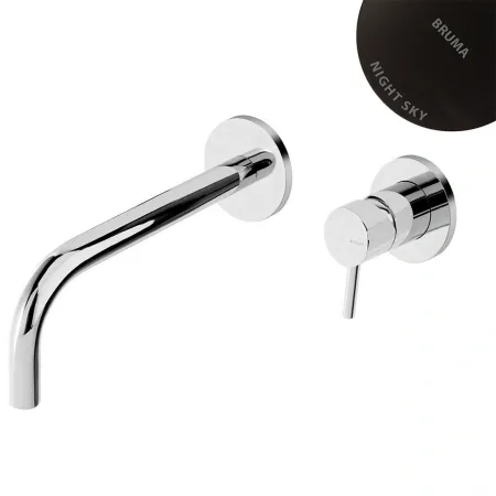 Внешняя часть смесителя Bruma Lusitano для умывальника, черный, E1078501NS