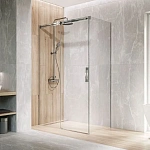 Душевая дверь Radaway Espera Pro KDJ 735, 73.5 х 200 см, стекло прозрачное, профиль хром, левая, 10090140-01-01L