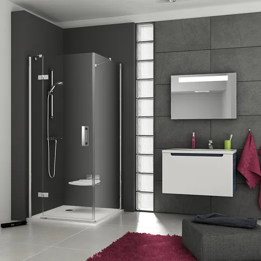 Душевой уголок SmartLine SMSD2+SMPS 120x80 L (хром/прозрачное)