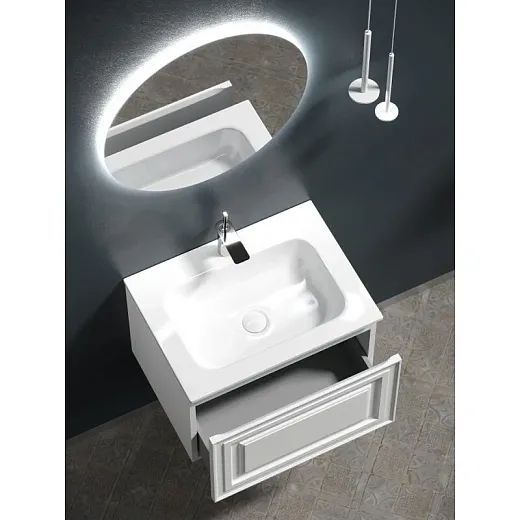 Тумба под раковину Sancos Very VR60W 60 см, подвесная, цвет Bianco