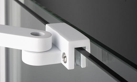 Душевой уголок Deante Prizma Walk-In 100x195 прозрачное стекло / белый профиль