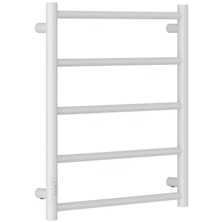 Полотенцесушитель электрический Стилье Формат 27 12529-6050, 600 x 500, ширина 53.2 см, высота 60 см, белый, МЭМ слева