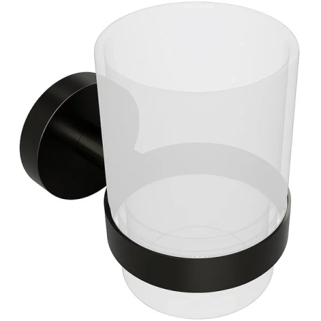 Стакан для зубных щеток Bemeta Graphit 156110012, антрацит