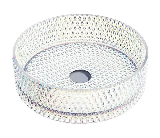 Раковина Ceramicanova Cristal CN6059, 36 см, стекло, цвет неон