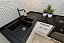 Мойка кухонная Omoikiri Daisen 78-2-BL artgranit/черный 4993334