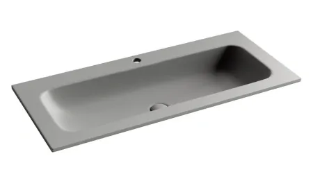 Раковина Ceramicanova Grace CN7013MH, 100 см, фарфор, антрацит матовый