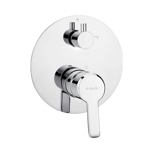 Душевая система скрытого монтажа DEANTE_006W хром