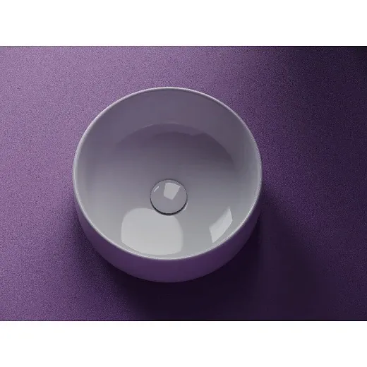 Раковина Ceramicanova Element, 35 см, накладная, цвет белый, CN5047, сантехфарфор