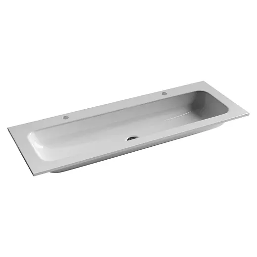 Умывальник Ceramicanova Grace CN7016 встраиваемый 121х45.7см белый, CN7016 сантехфарфор
