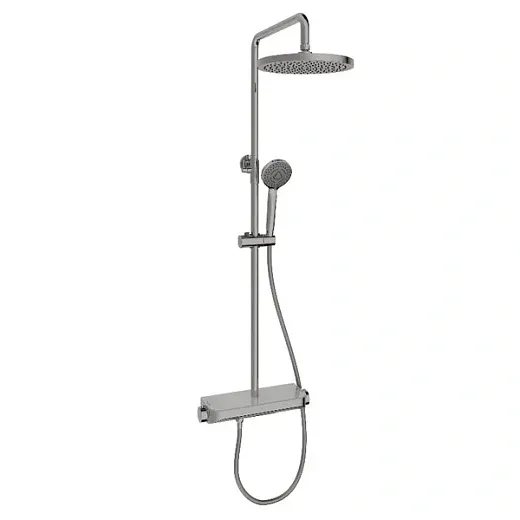 Душевая система Sancos Teo SC11002CH, термостатическая, хром