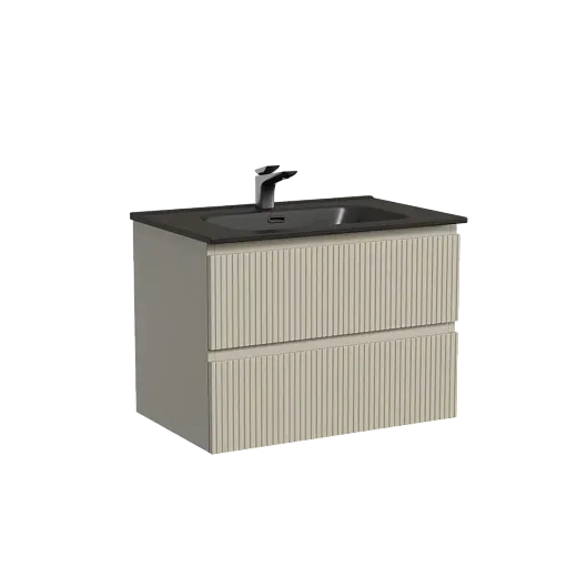Тумба под раковину Sancos Snob T SNT70CE, 70 см подвесная, Beige Soft