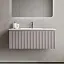 Тумба под раковину Sancos SNOB R 1.0, SNR1.0100SM, 100 см, подвесная, Doha Soft