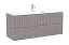 Тумба под раковину Sancos Snob R SNR120/39SM, 120 см, подвесная, Doha Soft