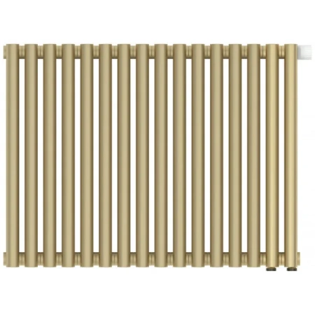 Радиатор отопления Сунержа Эстет-00 EU50, 16 секций, нижнее подключение, цвет матовая шампань, 022-0322-5016